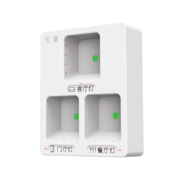 无接触式电灯开关面板  零火3路